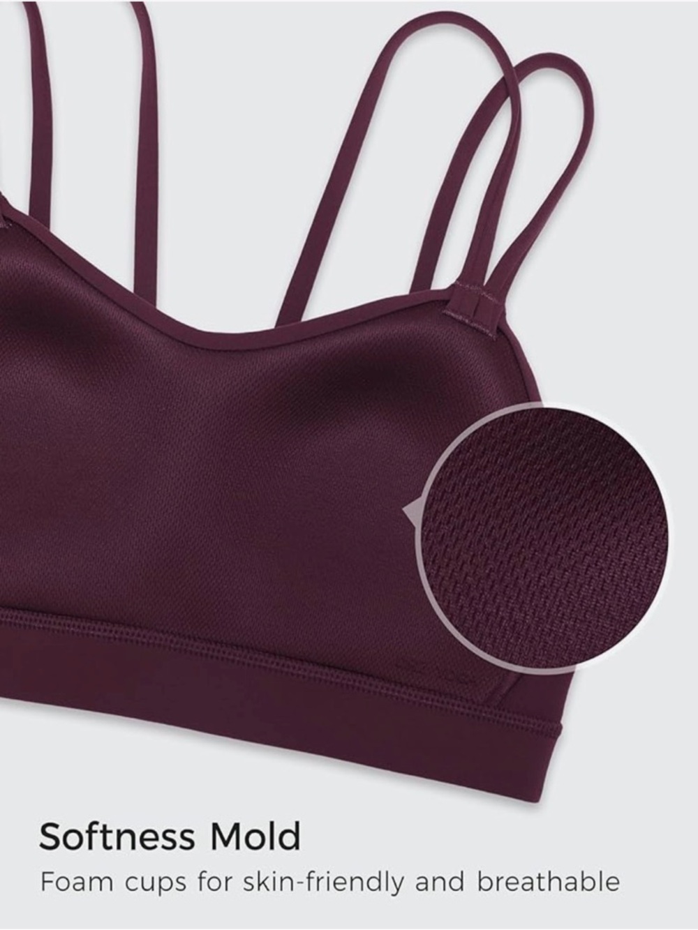 CRZ Butterluxe Softness Double Strappy Mold Bra - Picture 3 of 6